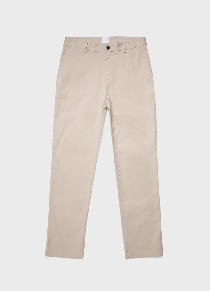 SUNSPEL Pants Regular Fit Stretch Chino Light Stone 8211 Men