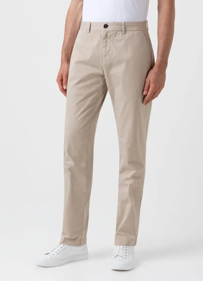 SUNSPEL Pants Regular Fit Stretch Chino Light Stone 8211 Men