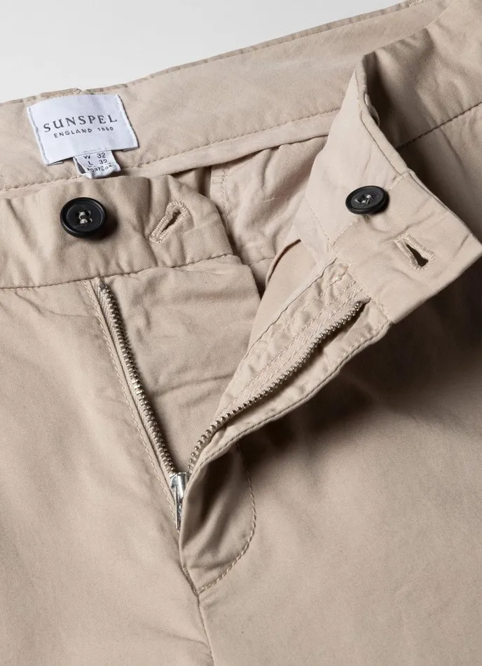 SUNSPEL Pants Regular Fit Stretch Chino Light Stone 8211 Men