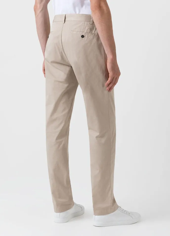 SUNSPEL Pants Regular Fit Stretch Chino Light Stone 8211 Men