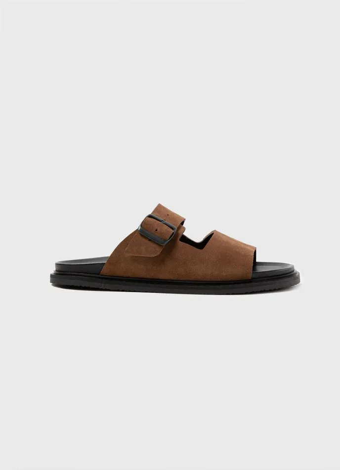 SUNSPEL Shoes Buckle Slider Dark Stone 8211 Men