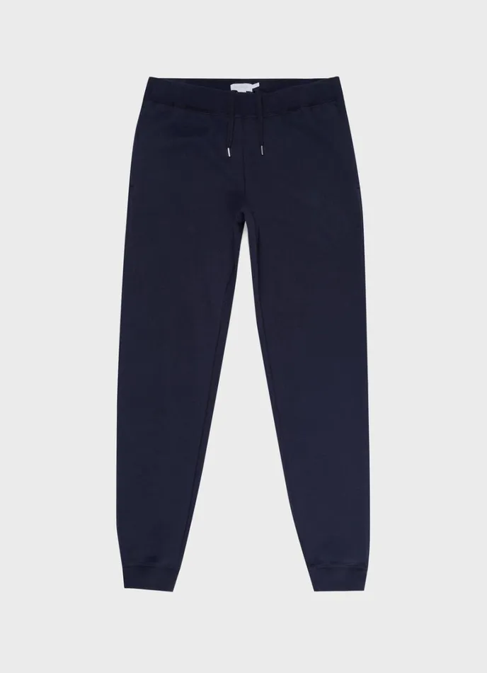 SUNSPEL Sweatshirts and Sweatpants Loopback Sweatpants Navy 8211 Men