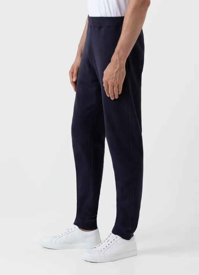 SUNSPEL Sweatshirts and Sweatpants Loopback Sweatpants Navy 8211 Men