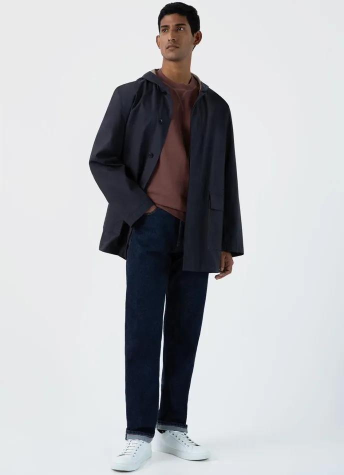 SUNSPEL Sweatshirts and Sweatpants Loopback Sweatshirt Brown 8211 Men