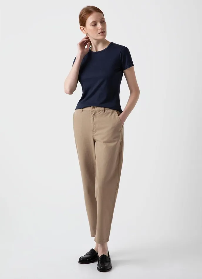 SUNSPEL Tshirts and Tops Classic Tshirt Navy 8211 Women