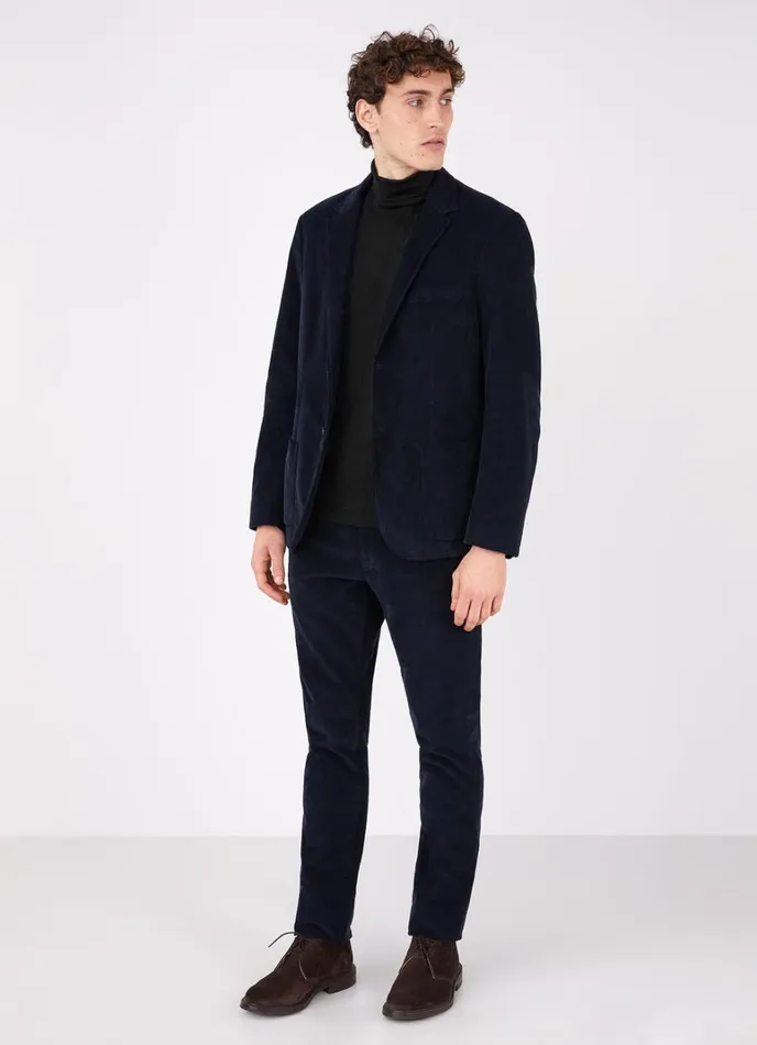 SUNSPEL Tshirts Long Sleeve Roll Neck Tshirt Black 8211 Men