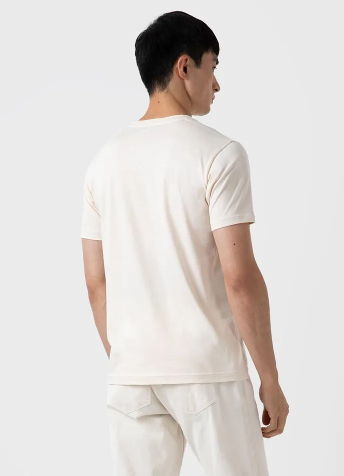 SUNSPEL Tshirts Undyed Riviera Midweight Tshirt Undyed 8211 Men