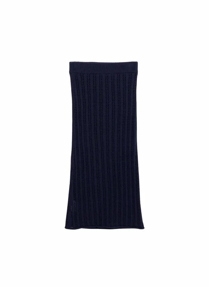 Sweaters Women ALC Aurora Crochet Midi Skirt Navy Sweaters Women ALC Aurora Crochet Midi Skirt Navy