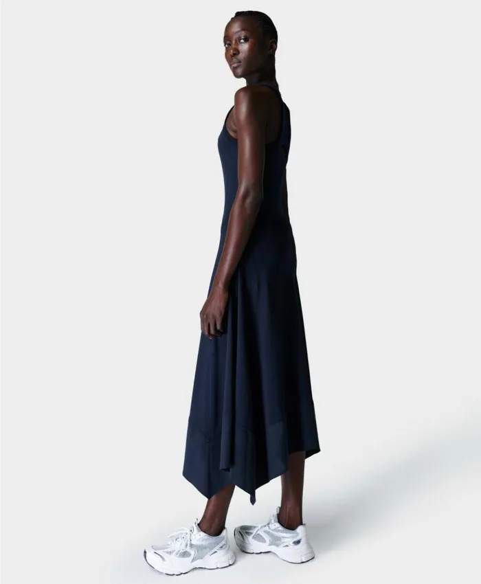 Sweaty Betty Drift Racer Dress French Navy Blue Clothing