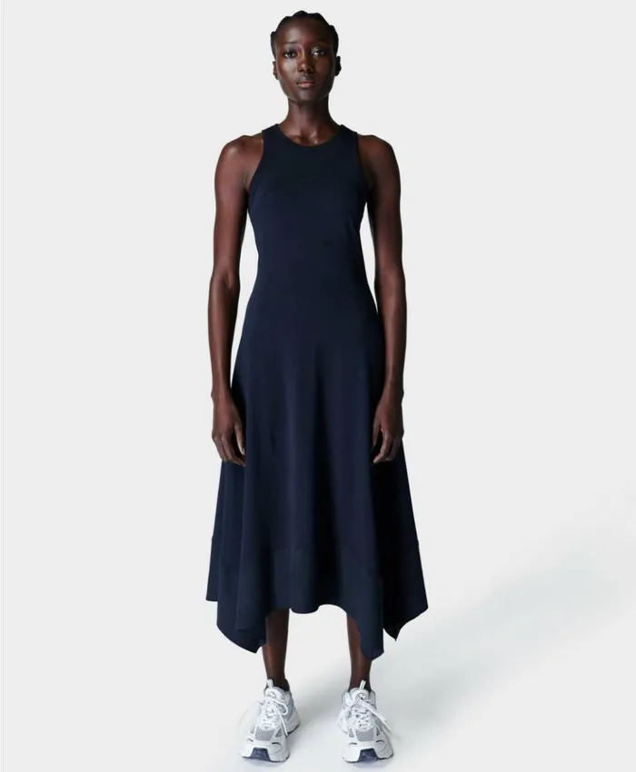 Sweaty Betty Drift Racer Dress French Navy Blue Clothing