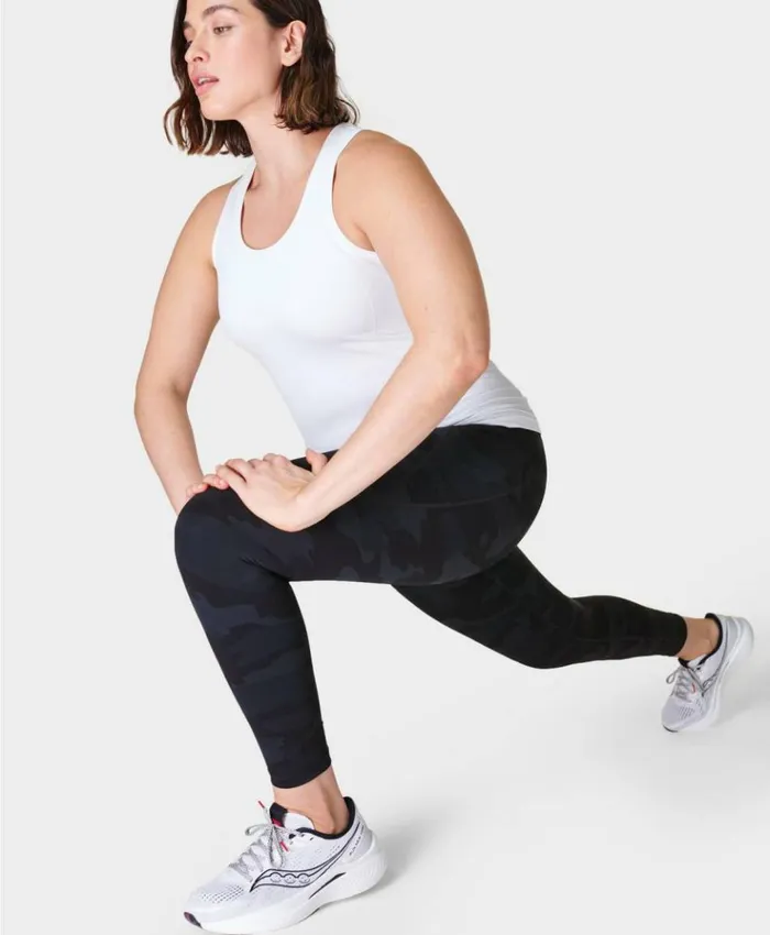 Sweaty Betty Power 78 Workout Leggings Ultra Black Camo Print Clothing 78 Length Sweaty Betty Power 78 Workout Leggings Ultra Black Camo Print Clothing 78 Length