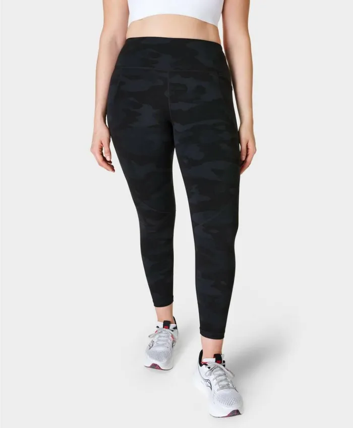 Sweaty Betty Power 78 Workout Leggings Ultra Black Camo Print Clothing 78 Length Sweaty Betty Power 78 Workout Leggings Ultra Black Camo Print Clothing 78 Length