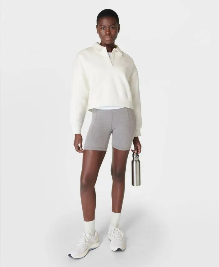 Sweaty Betty Powerhouse Collared Sweatshirt Lily White Clothing Sweatshirts Hoodies Sweaty Betty Powerhouse Collared Sweatshirt Lily White Clothing Sweatshirts Hoodies