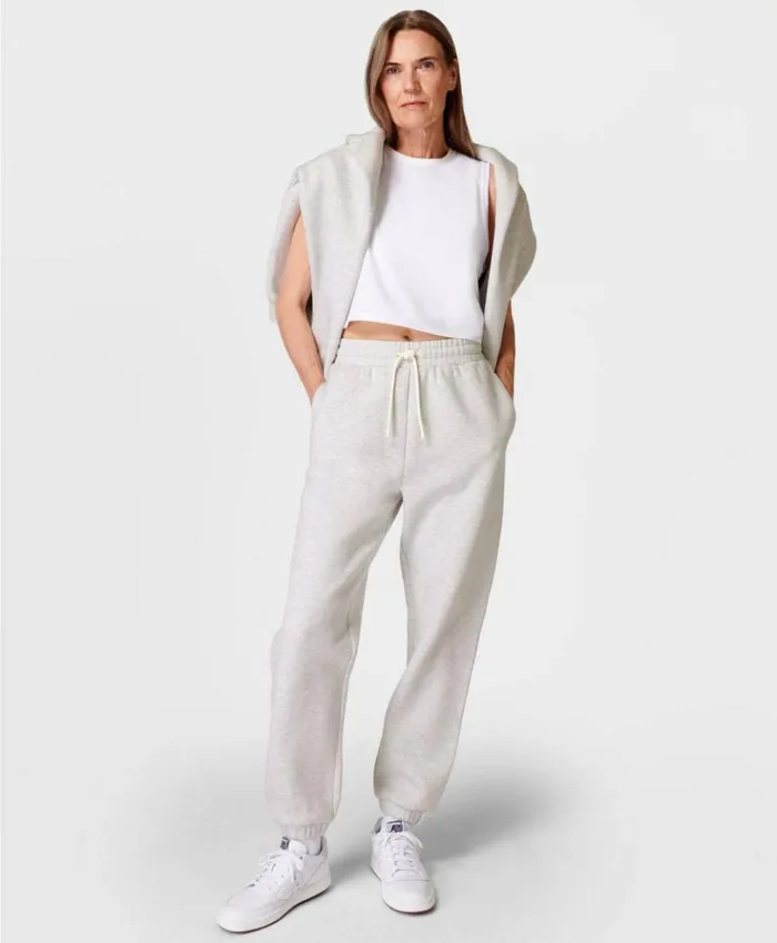 Sweaty Betty Powerhouse Jogger Ice Grey Marl Clothing Pants