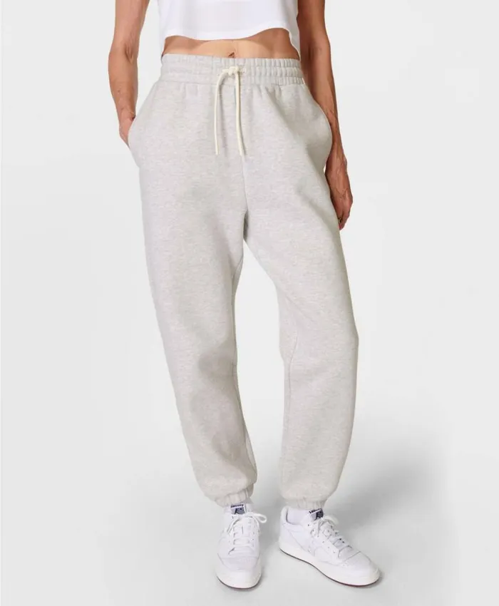 Sweaty Betty Powerhouse Jogger Ice Grey Marl Clothing Pants