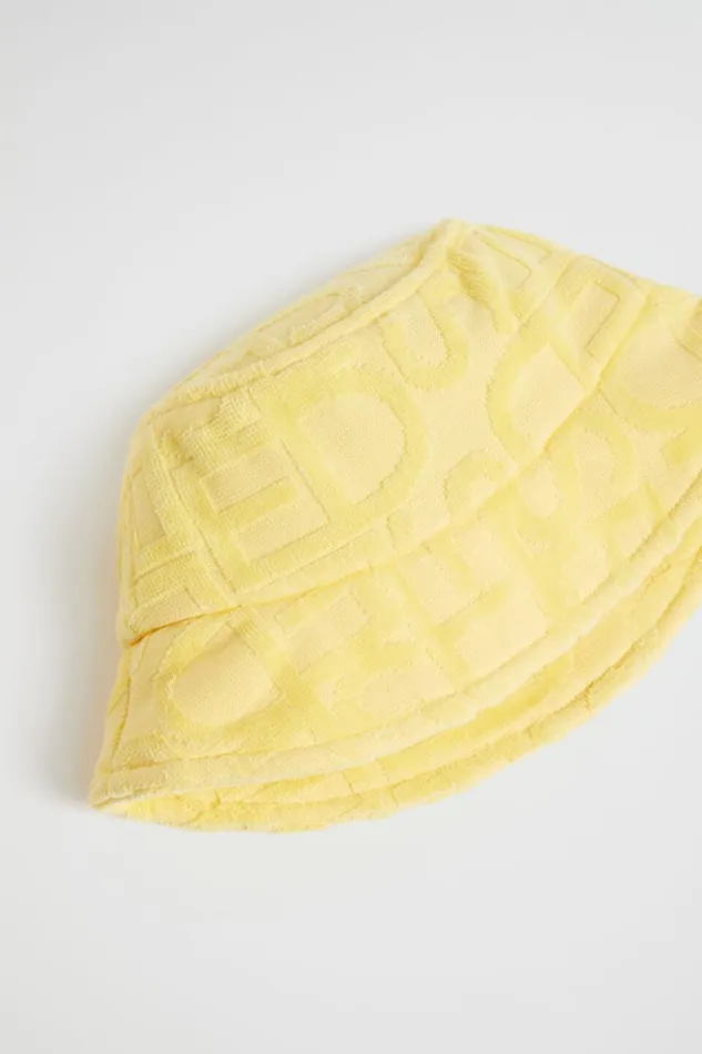 Swimwear GirlBoy Seed Heritage Seed Logo Terry Bucket Hat Lemon Drop
