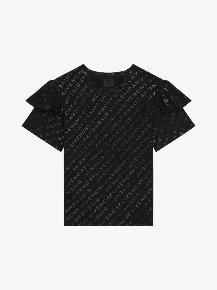TShirt In Cotton Black Kids Givenchy