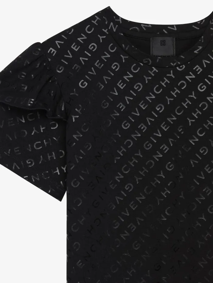TShirt In Cotton Black Kids Givenchy