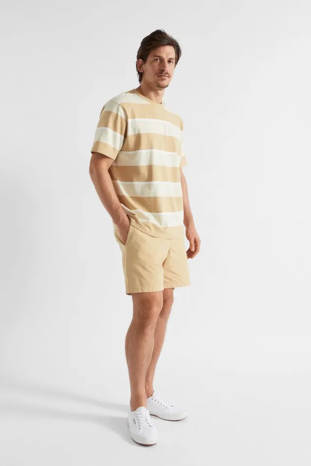 TShirts and Sweaters Man Seed Heritage Classic Stripe Tee Sand Stripe