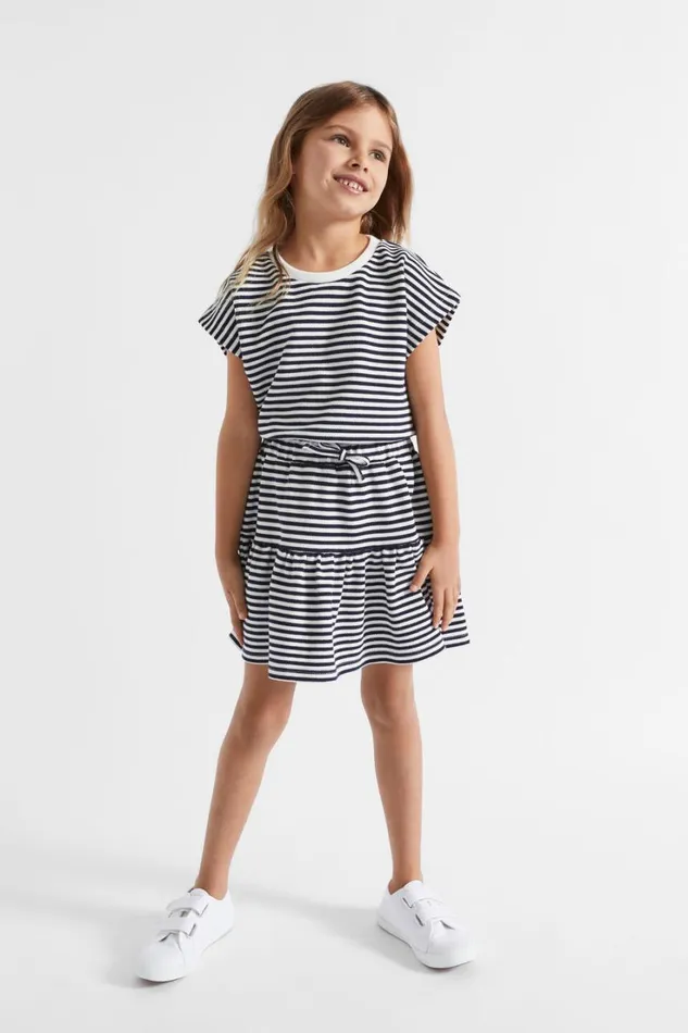 TShirts and Tops Girl Seed Heritage Fashion Stripe Tee Midnight Stripe