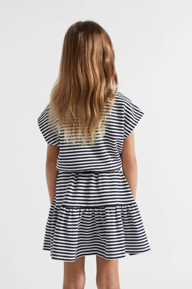 TShirts and Tops Girl Seed Heritage Fashion Stripe Tee Midnight Stripe