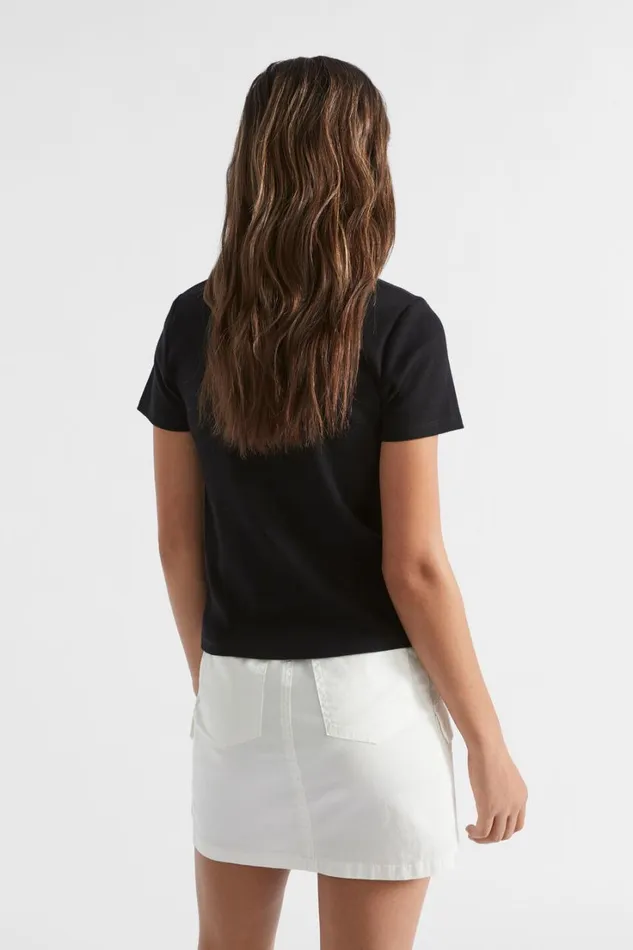 TShirts and Tops Teen Girl Seed Heritage Core Rib Tee Black