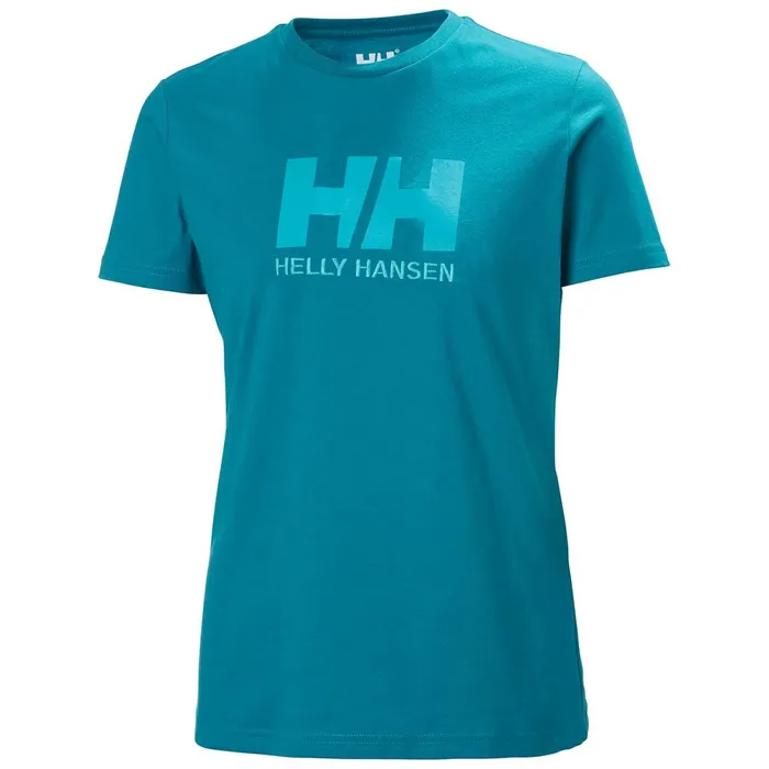 TShirts Women Helly Hansen W HH LOGO TSHIRT 642 Teal