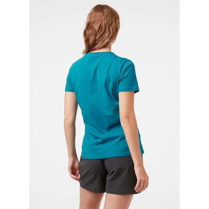 TShirts Women Helly Hansen W HH LOGO TSHIRT 642 Teal