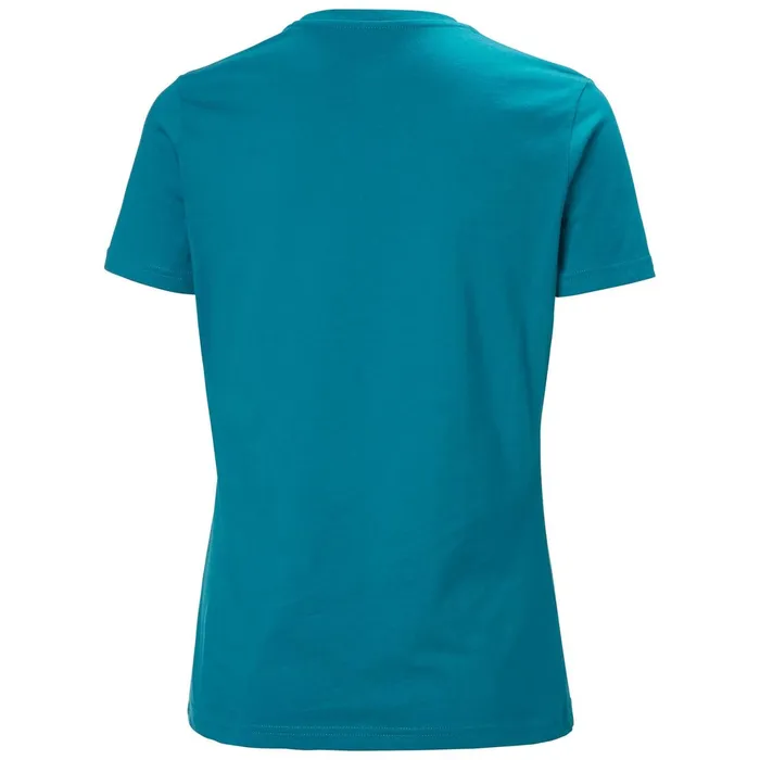 TShirts Women Helly Hansen W HH LOGO TSHIRT 642 Teal