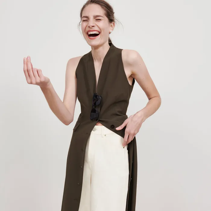 The Cassandra Dress 8211 OrigamiTech Olive Women Dresses M M LaFleur