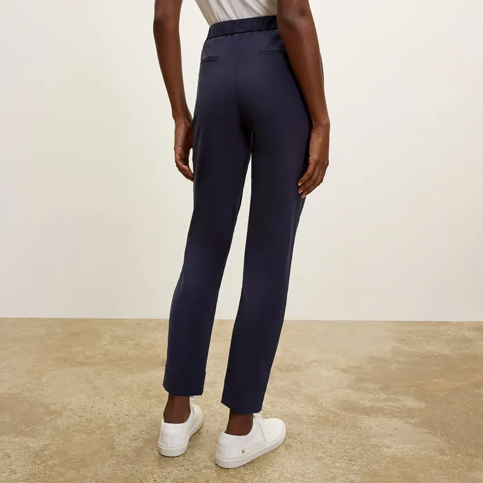 The Colby Travel Pant 8211 OrigamiTech Dark Navy Women Pants M M LaFleur