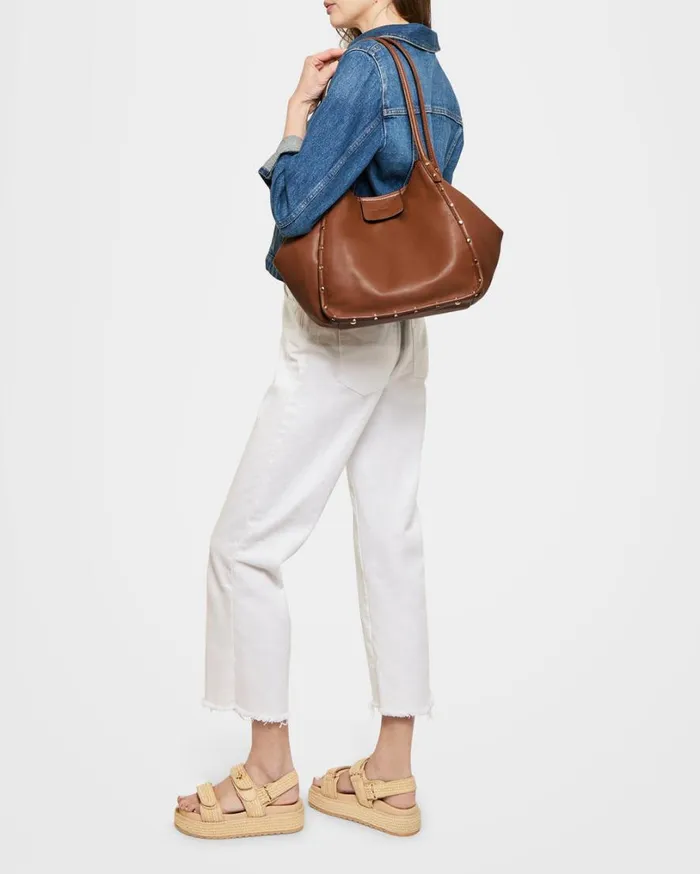 The Lenny Tote Chestnut Women Aimee Kestenberg Tote Bags