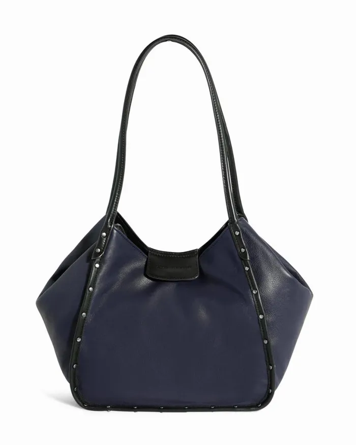 The Lenny Tote Ink Blue With Black Women Aimee Kestenberg Tote Bags