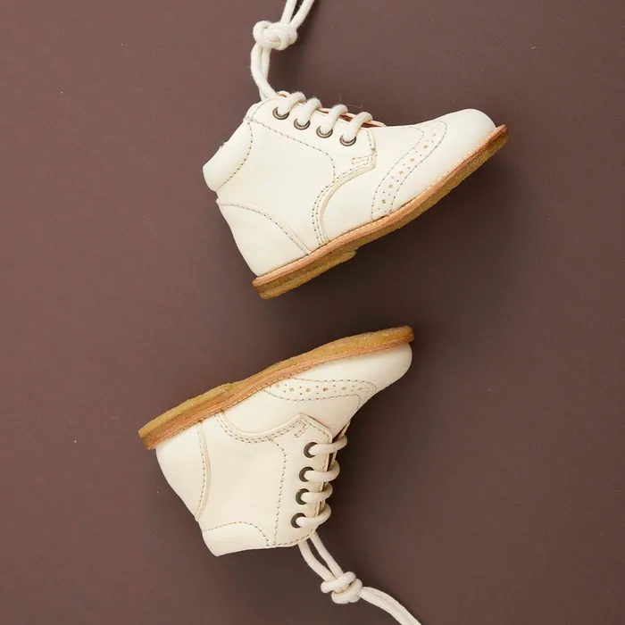 tine vanilla Beige Boots bisgaardshoes KIDS