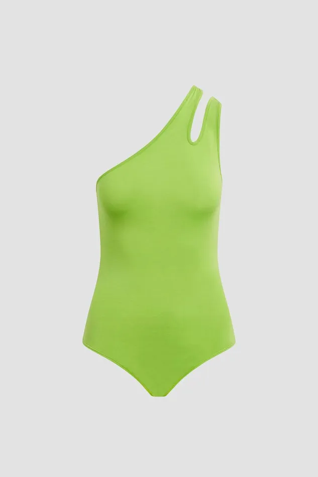 Tops and Sweaters Women Hudson Jeans Hudson X Zoe Costello Asymmetrical Bodysuit Gecko Green Tops and Sweaters Women Hudson Jeans Hudson X Zoe Costello Asymmetrical Bodysuit Gecko Green