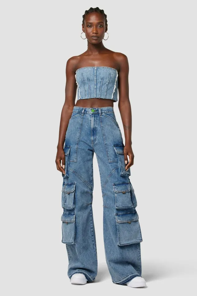 Tops and Sweaters Women Hudson Jeans Hudson X Zoe Costello Stevie Corset Top World Tour Tops and Sweaters Women Hudson Jeans Hudson X Zoe Costello Stevie Corset Top World Tour