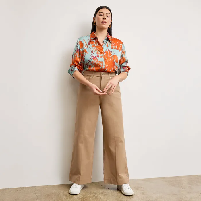 Tops M M LaFleur Women The Mira Anywhere Top 8211 Printed Viscose Ombre Floral Tops M M LaFleur Women The Mira Anywhere Top 8211 Printed Viscose Ombre Floral