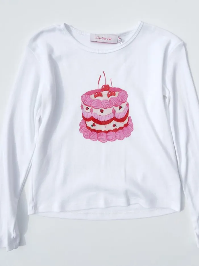 Tops Shop Lisa Says Gah Dana Long Sleeve Tee