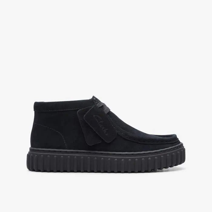 Torhill Kid Black Kids Clarks Boots