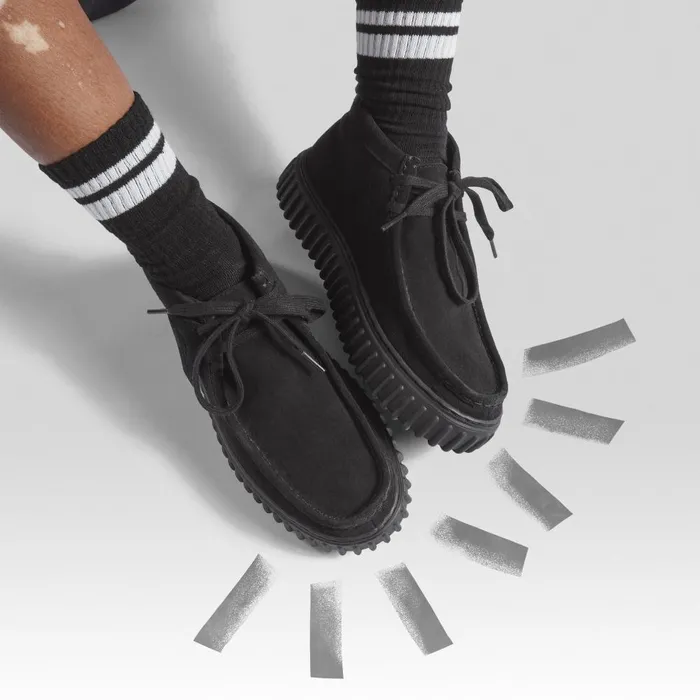 Torhill Kid Black Kids Clarks Boots