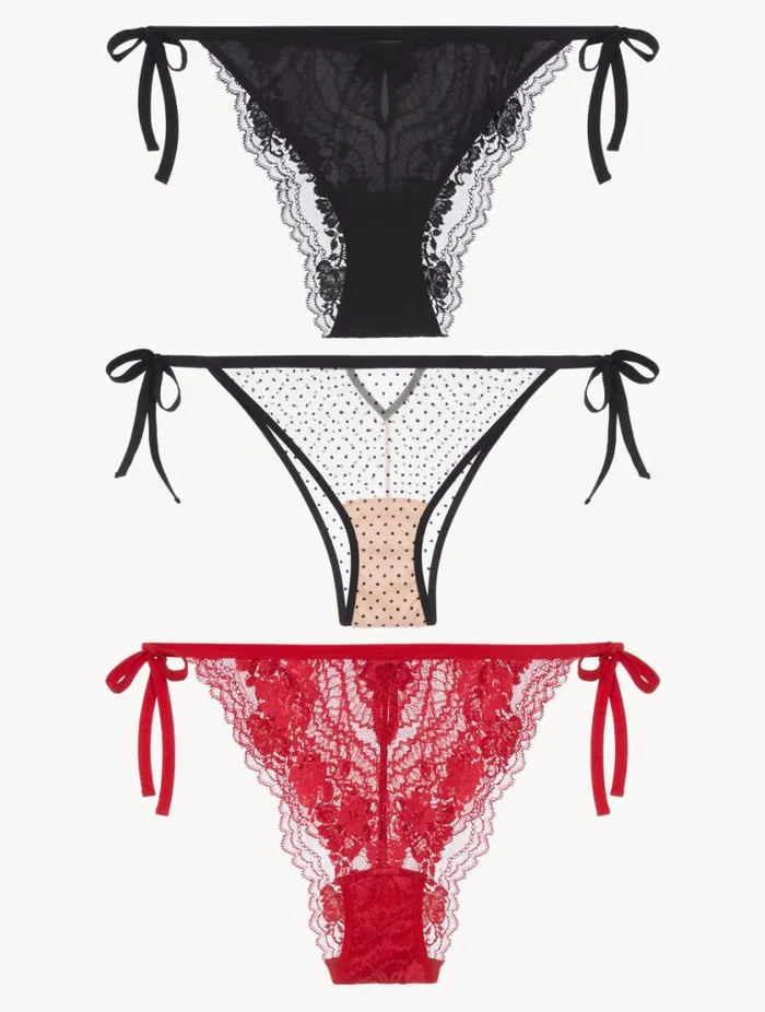 Trio Of Briefs LingerieSleepwear La Perla Brazilian
