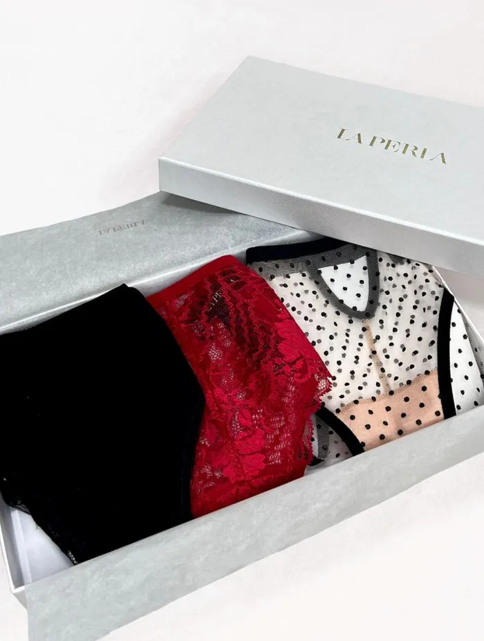Trio Of Briefs LingerieSleepwear La Perla Brazilian