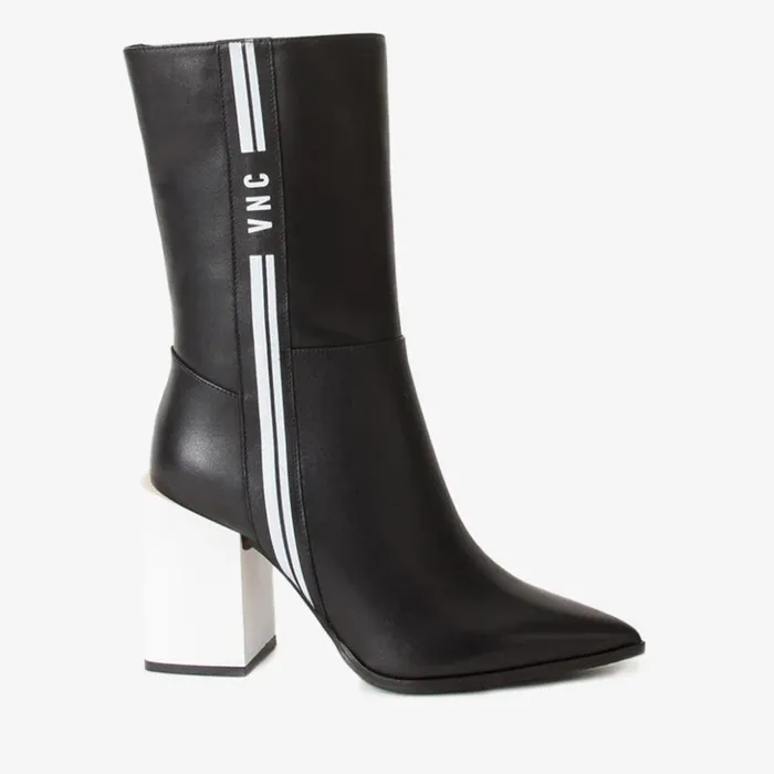 Vinci Leather Boots and Booties The Loretto Black Leather Block Heel Mid Calf Boot 8211 Women Vinci Leather Boots and Booties The Loretto Black Leather Block Heel Mid Calf Boot 8211 Women