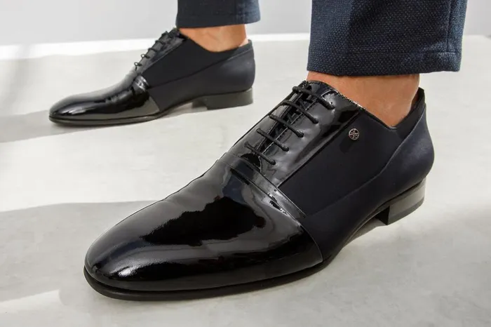 Vinci Leather Dress Shoes The Colombo Black Cap Toe Oxford Shoe 8211 Men