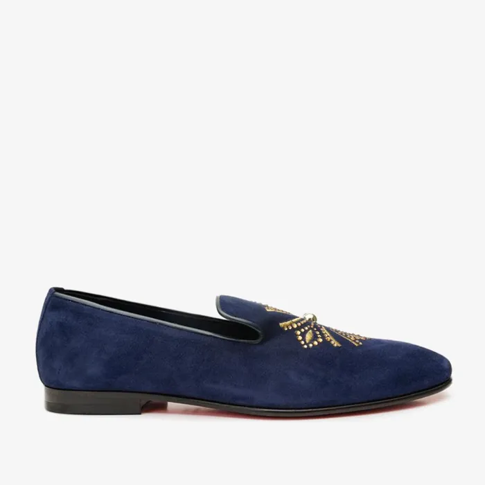 Vinci Leather Dress Shoes The Lazio Shoe Navy Blue Suede Slipon Loafer Shoe 8211 Men Vinci Leather Dress Shoes The Lazio Shoe Navy Blue Suede Slipon Loafer Shoe 8211 Men