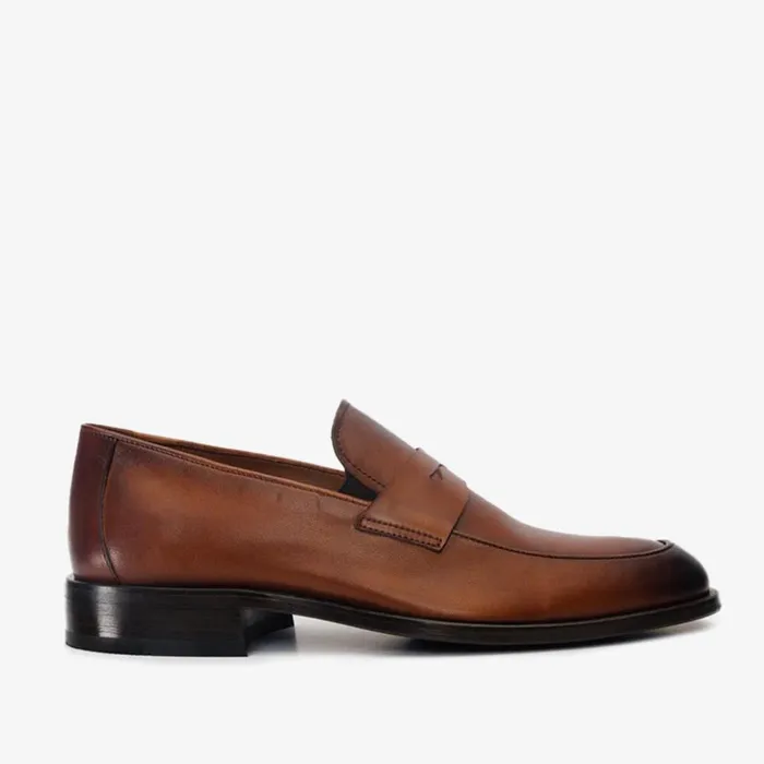 Vinci Leather Dress Shoes The Marinka Tan Leather Shoe Penny Loafer Shoe 8211 Men Vinci Leather Dress Shoes The Marinka Tan Leather Shoe Penny Loafer Shoe 8211 Men