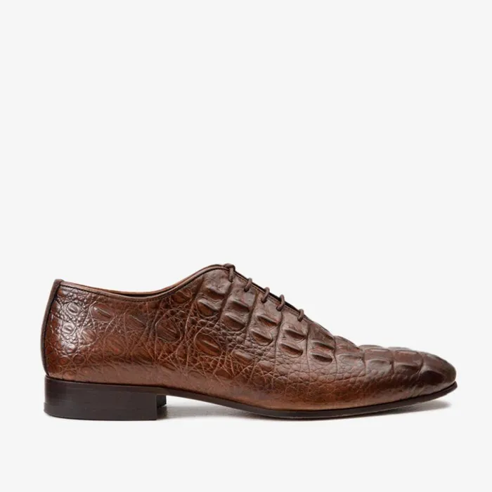 Vinci Leather Dress Shoes The Randor Brown Leather Oxford Shoe 8211 Men