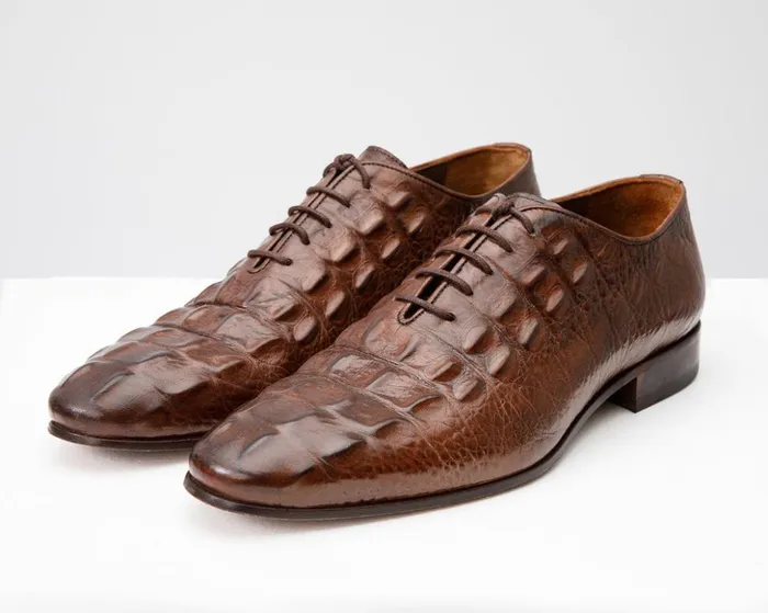 Vinci Leather Dress Shoes The Randor Brown Leather Oxford Shoe 8211 Men