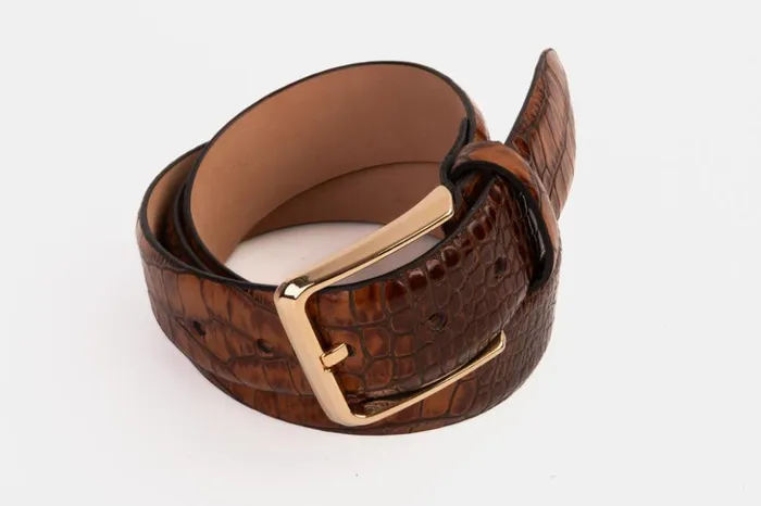 Vinci Leather Leather Belts The Monaco Brown Leather Belt 8211 Men