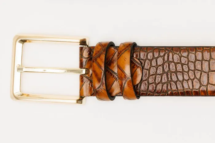 Vinci Leather Leather Belts The Monaco Brown Leather Belt 8211 Men